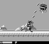 Star Wars The Empire Strikes Back back cover for GameBoy